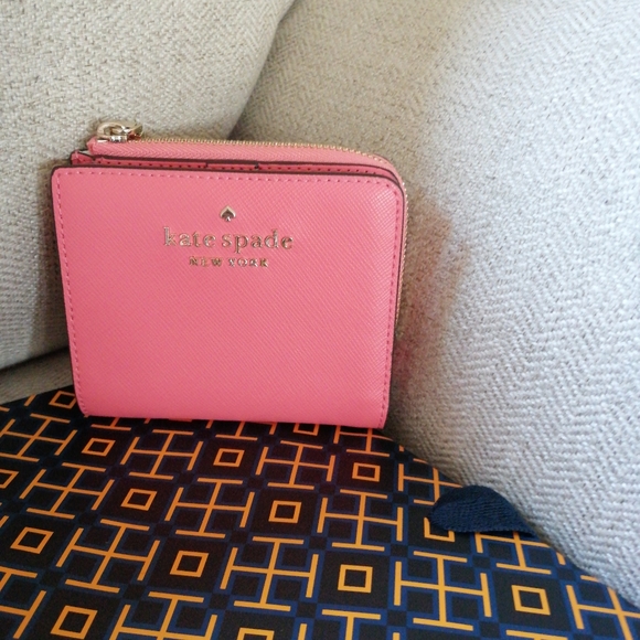 Kate Spade staci pink laptop tote and wallet - Picture 3 of 10